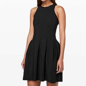 Lululemon Here To There Dress Black Size 2